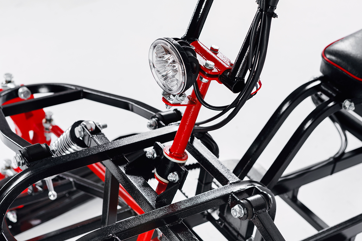 Лыжный модуль IKUDZO с подогревом ручек металлические лыжи в Пятигорске