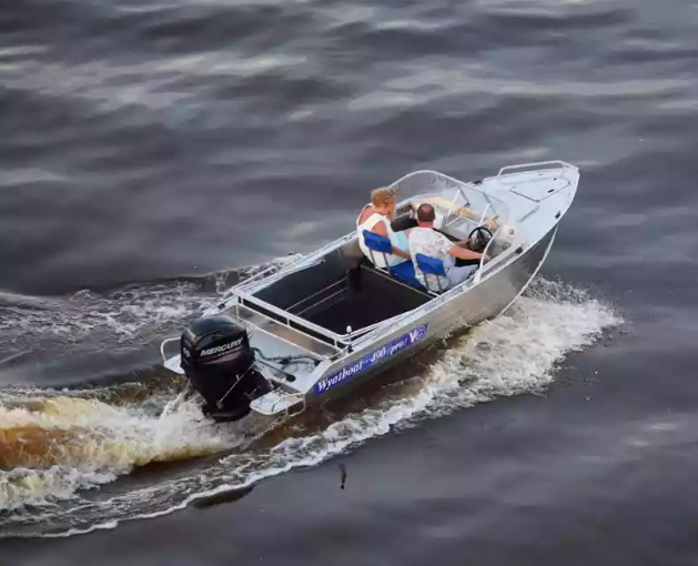 Алюминиевый катер Wyatboat-490 Pro водомет в Пятигорске