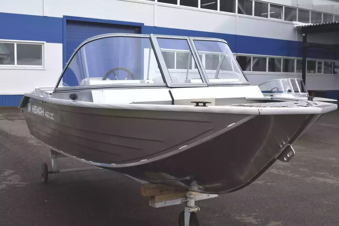 Алюминиевый катер Неман-450 DC NEW без покраски в Пятигорске