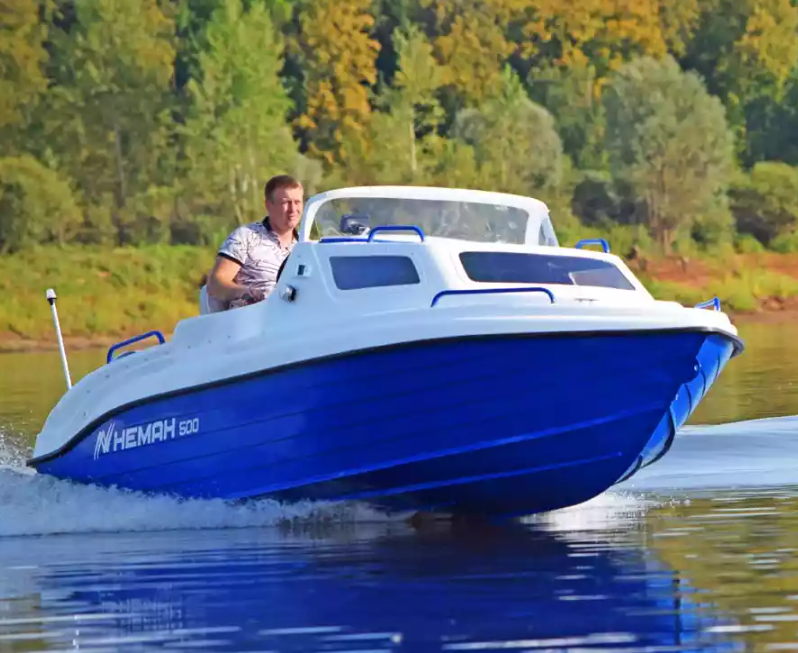 Комбинированный катер Neman-500 с каютой в Пятигорске