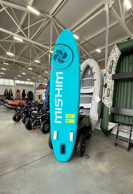 SUP (САП) Доска MISHIMO PRO-MAX Light Teal 11’ (335см) в Пятигорске