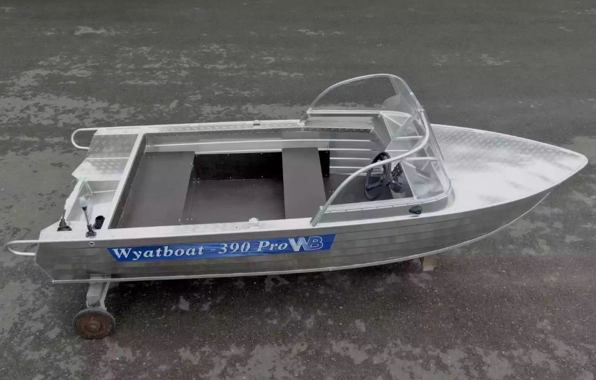 Алюминиевый катер Wyatboat-390 Pro в Пятигорске