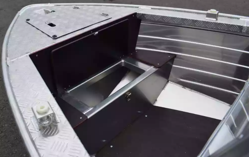 Алюминиевый катер Wyatboat-390 DCM Увеличенный борт в Пятигорске