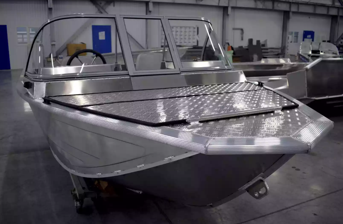 Алюминиевый катер Неман-450 DC NEW без покраски в Пятигорске