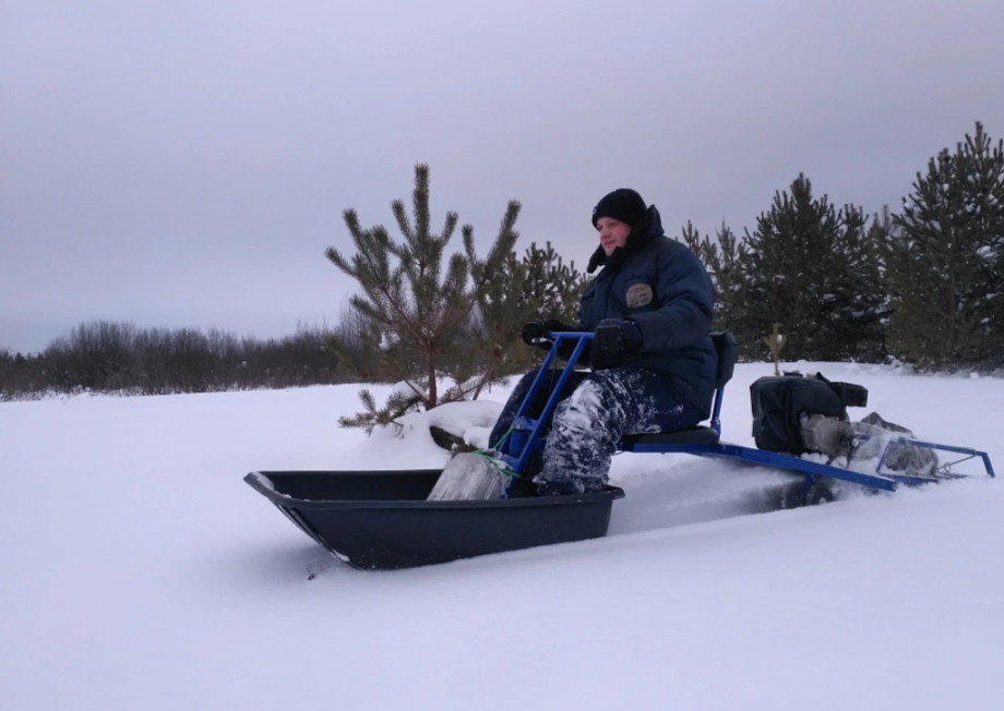 Мотобуксировщик толкач Альбатрос-XL8 с модулем. Без фары, тележки в Пятигорске