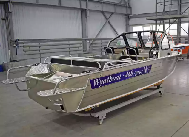 Алюминиевый катер Wyatboat-460 DCM Pro в Пятигорске