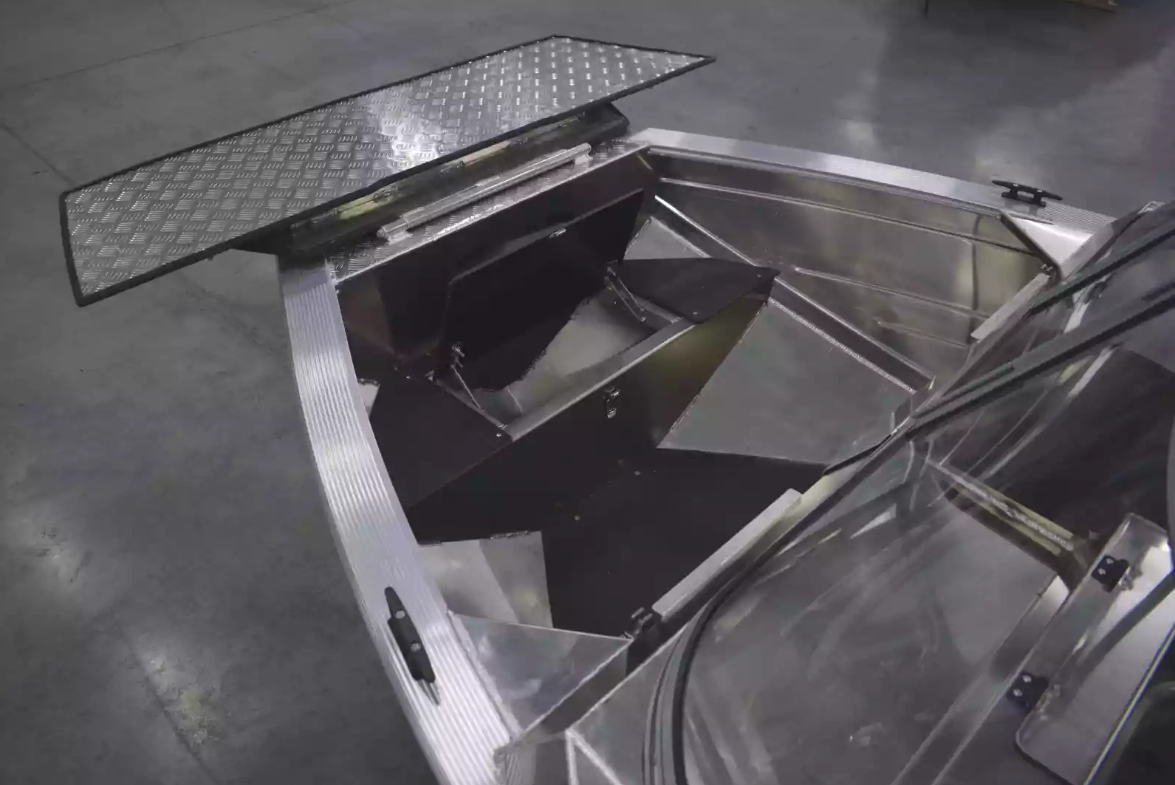 Алюминиевый катер Неман-450 DC NEW без покраски в Пятигорске