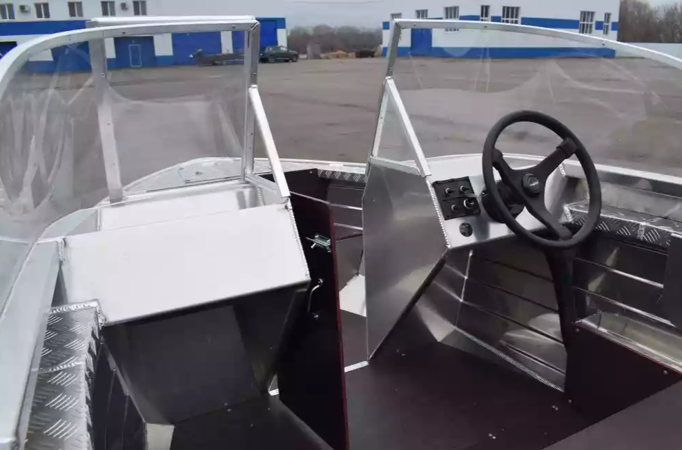 Алюминиевая лодка Wyatboat-390 DCM Увеличенный борт в Пятигорске