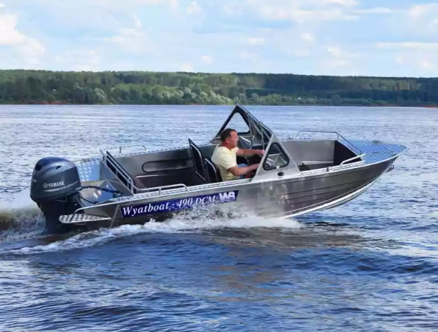 Алюминиевый катер Wyatboat-490 DCM Pro в Пятигорске