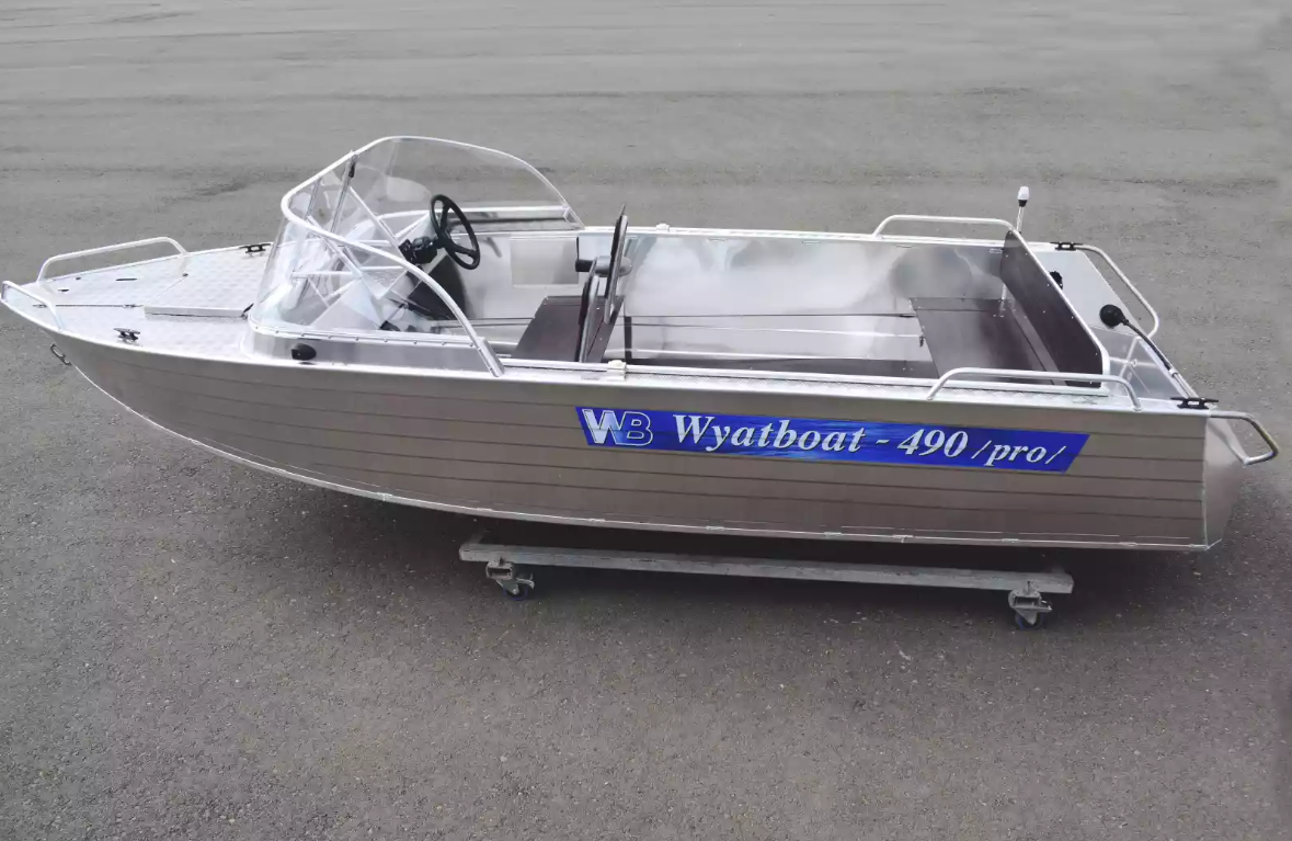 Алюминиевый катер Wyatboat-490 Pro в Пятигорске