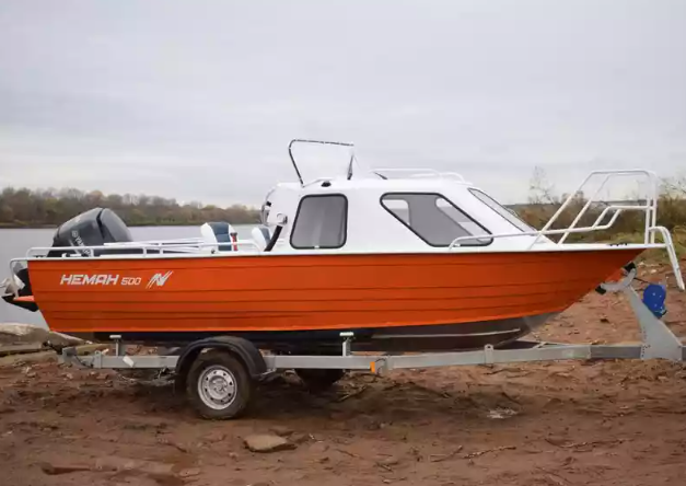 Алюминиевый катер Неман-500 (каютный) в Пятигорске