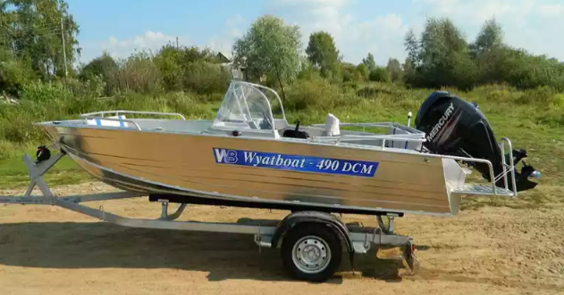 Алюминиевый катер Wyatboat-490 DCM в Пятигорске