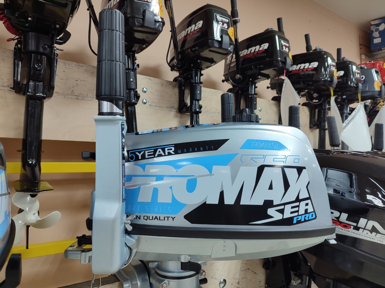 Лодочный мотор PROMAX SP5FHS (внешний бак 12 л) в Пятигорске