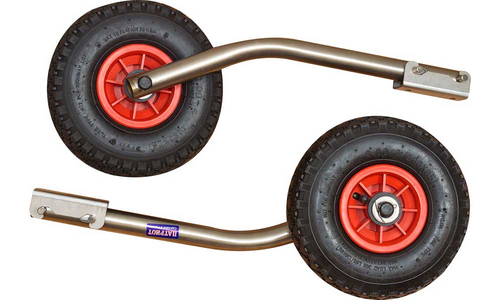 Транцевые колеса модульные удлиненные из нержавеющей стали в Пятигорске