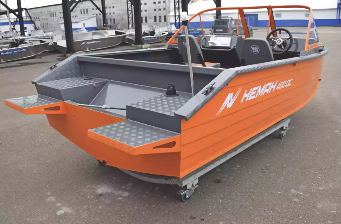 Алюминиевый катер Неман-480 DCM FISH в Пятигорске