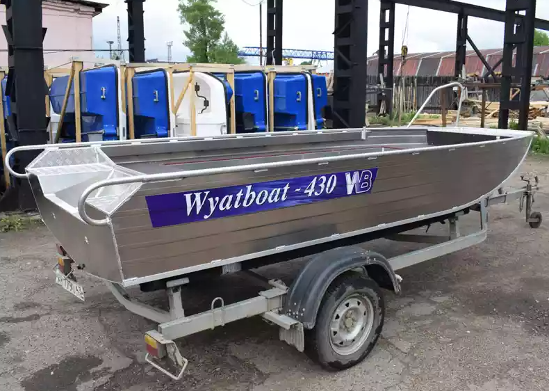 Алюминиевая лодка  Wyatboat-430 Master в Пятигорске