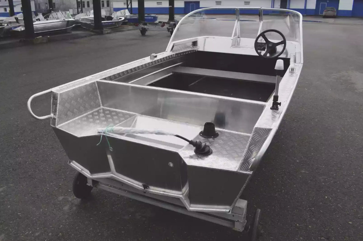 Алюминиевый катер Wyatboat-390 Pro в Пятигорске