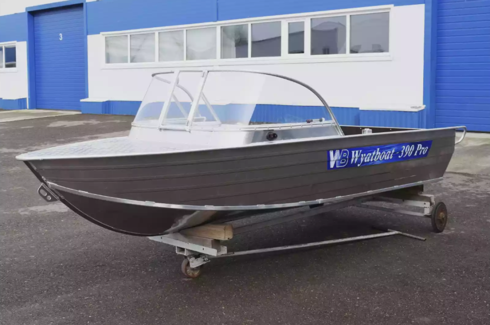 Алюминиевая лодка Wyatboat-390 Pro в Пятигорске