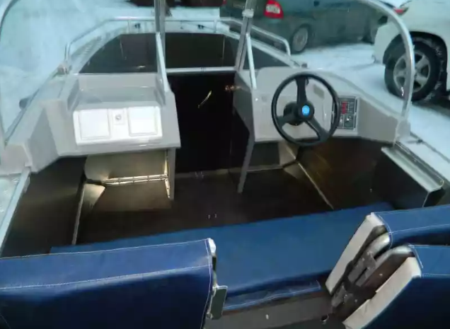 Алюминиевый катер Wyatboat-430T DCM Трансформер в Пятигорске