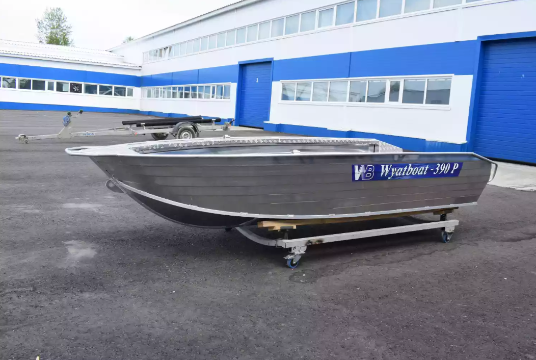 Алюминиевая лодка Wyatboat-390Р Увеличенный борт в Пятигорске