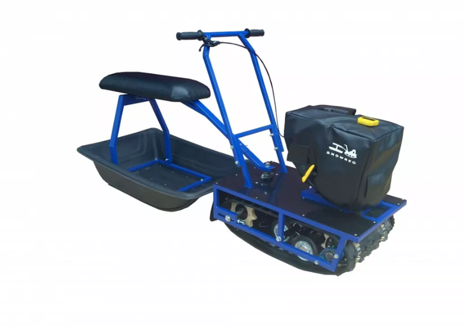 Мини-мотобуксировщик Альбатрос-М с фарой в Пятигорске