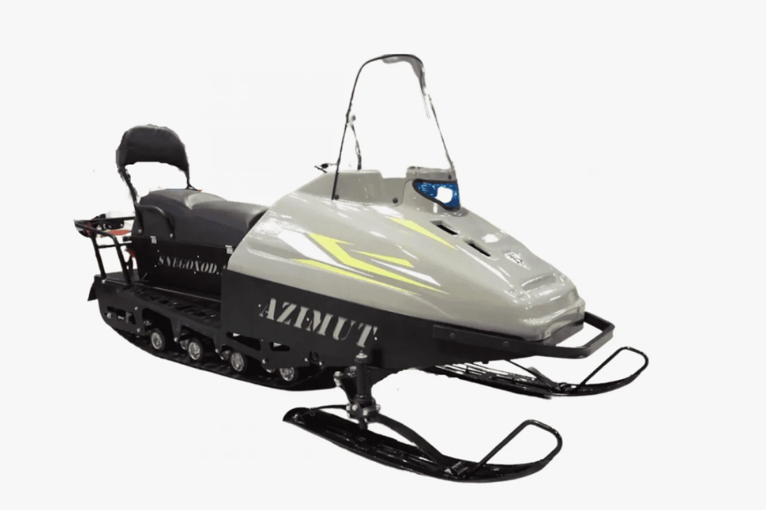 Миниснегоход Бурлак Азимут 20 л.с. , эл.запуск, реверс, тормоз гидравл, капот серый в Пятигорске