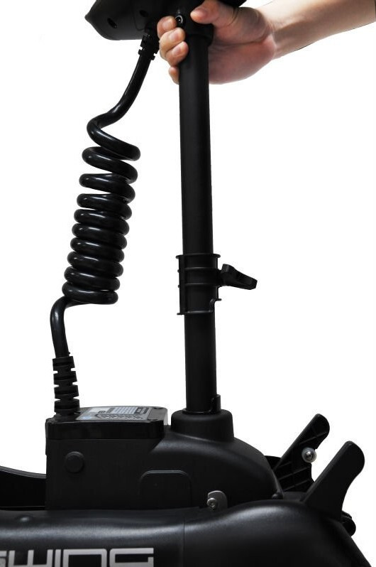 Лодочный электромотор якорь Haswing Cayman B, GPS, 12V, 55Lbs, нога 137 мм в Пятигорске