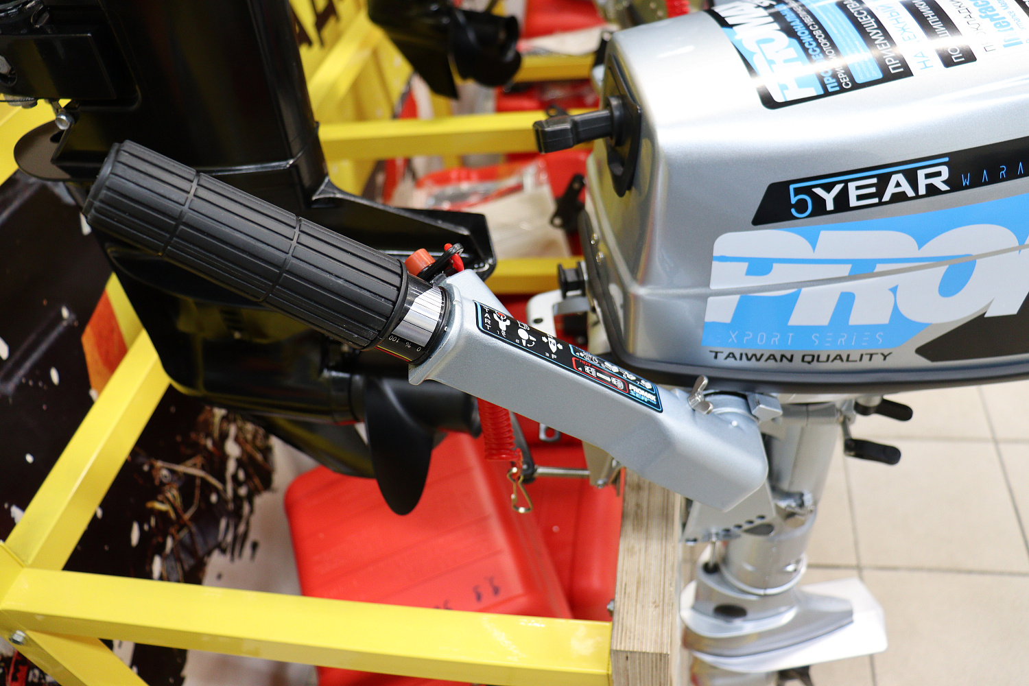 Лодочный мотор PROMAX SP5FHS (внешний бак 12 л) в Пятигорске