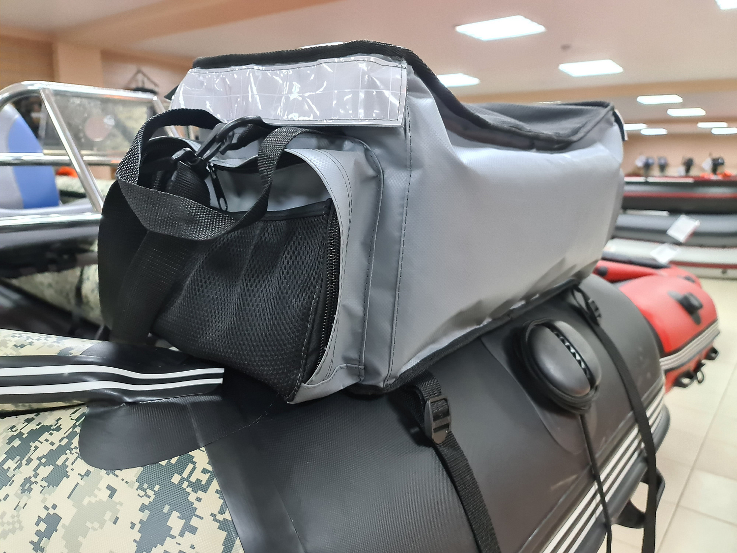 СУМКА ЛЮКС НА БАЛЛОН ДЛЯ ЛОДОК ПВХ 50Х25Х25 СМ в Пятигорске