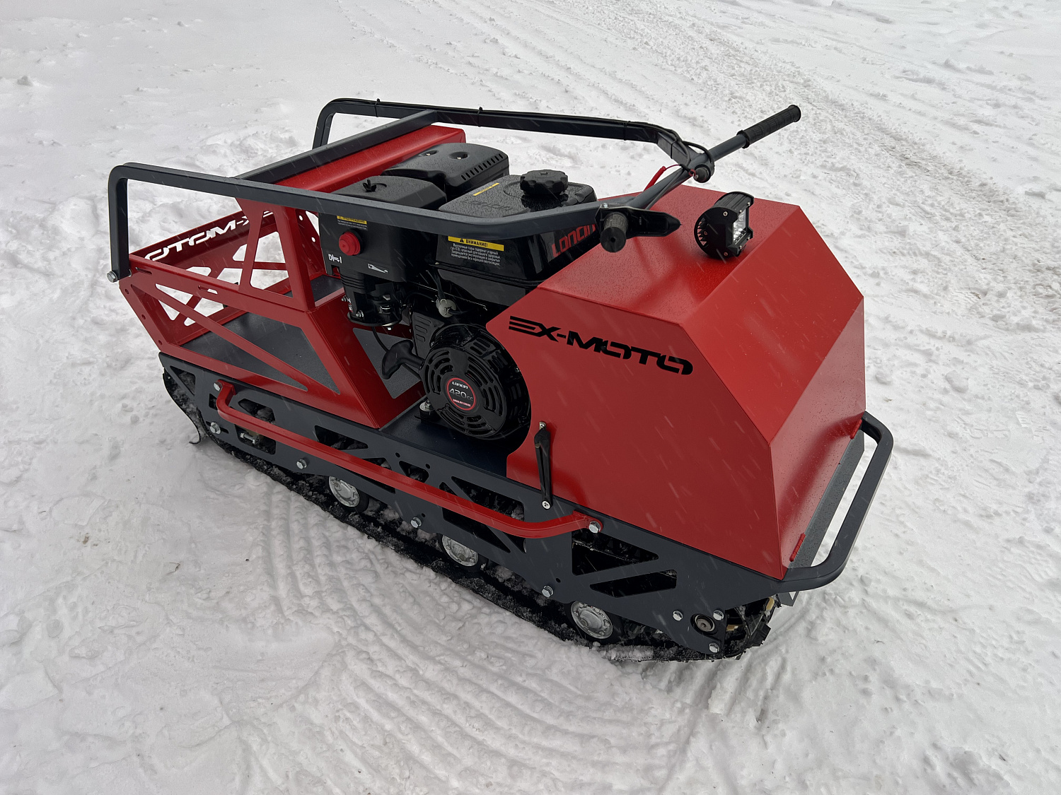 Мотобуксировщик EX-MOTO SNOWDOG S500 15л.с в Пятигорске