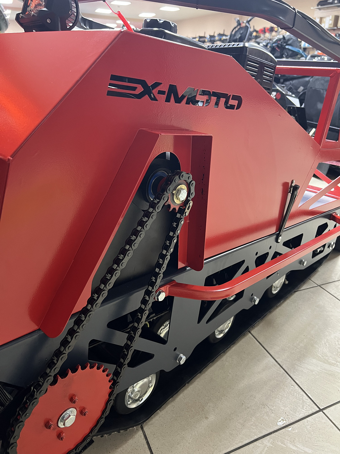 Мотобуксировщик EX-MOTO SNOWDOG S500 15л.с в Пятигорске