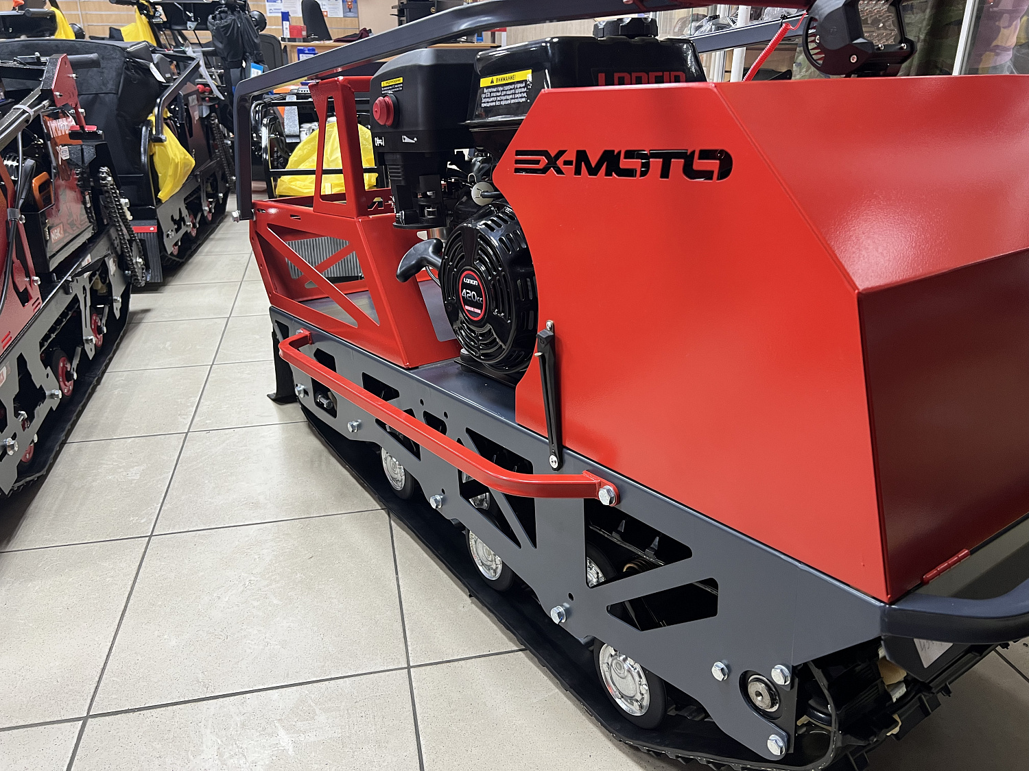 Мотобуксировщик EX-MOTO SNOWDOG S500 15л.с в Пятигорске