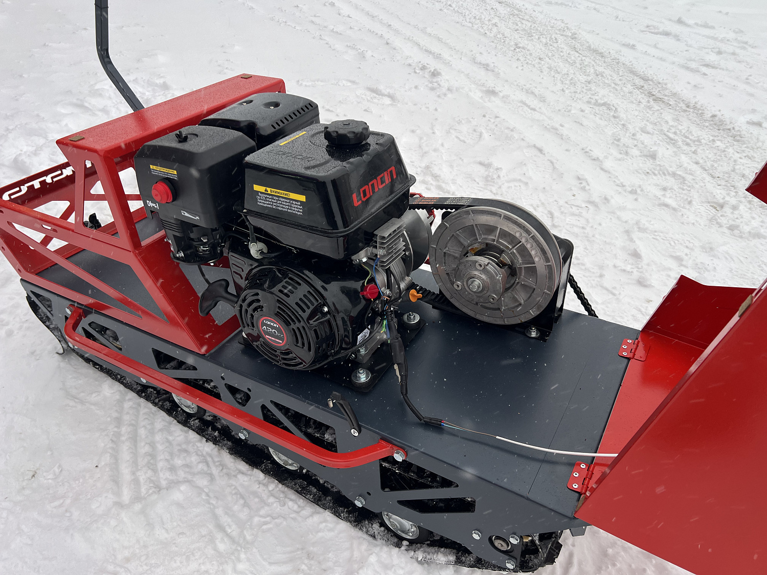 Мотобуксировщик EX-MOTO SNOWDOG S500 15л.с в Пятигорске