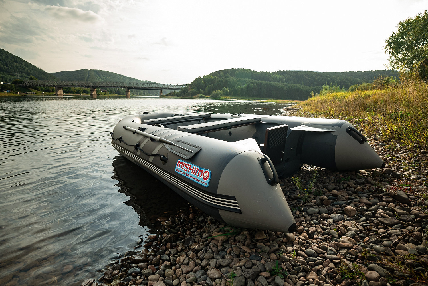 Лодка MISHIMO RIVER JET 390 под водомет в Пятигорске