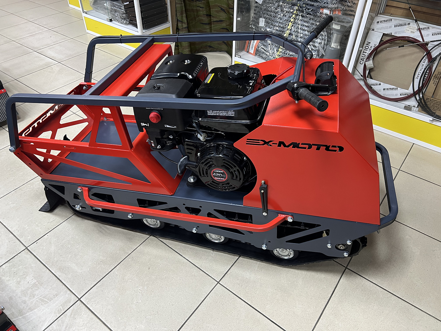 Мотобуксировщик EX-MOTO SNOWDOG S500 15л.с в Пятигорске