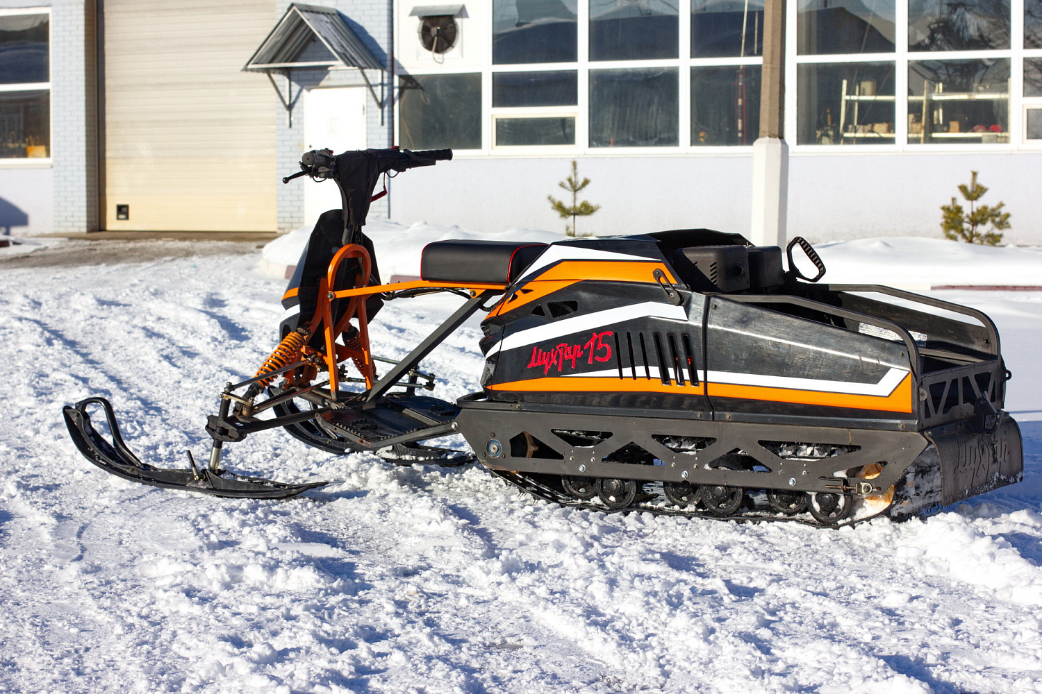 Мотобуксировщик IRBIS Мухтар 15 с лыжным модулем в комплекте в Пятигорске