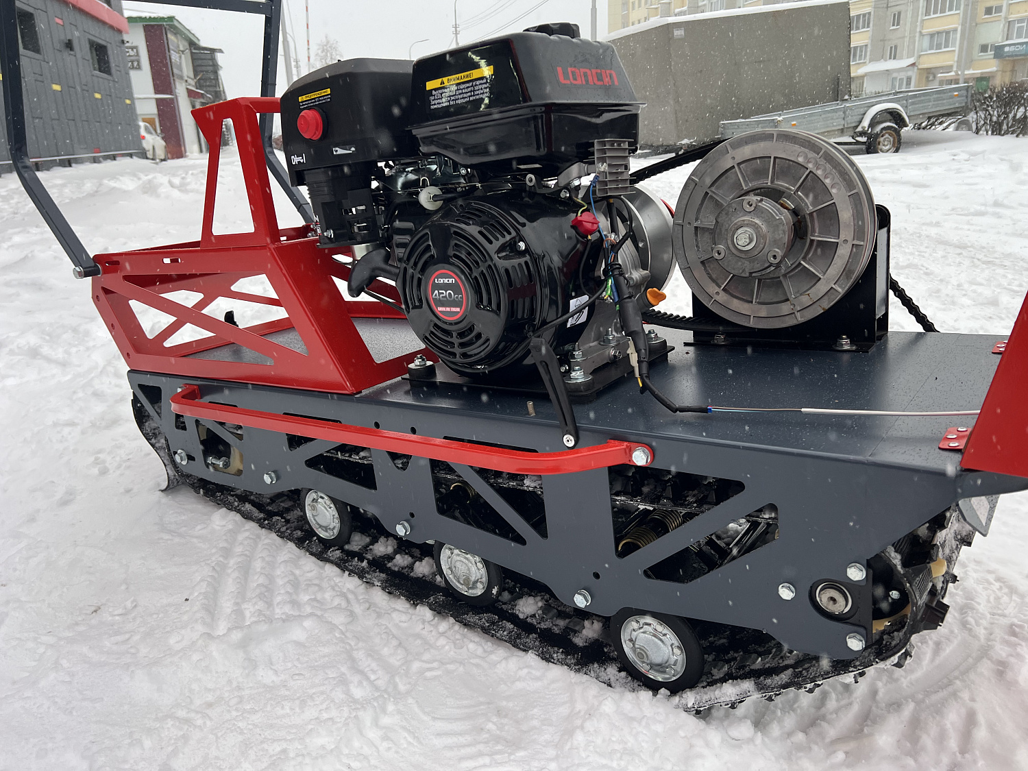 Мотобуксировщик EX-MOTO SNOWDOG S500 15л.с в Пятигорске