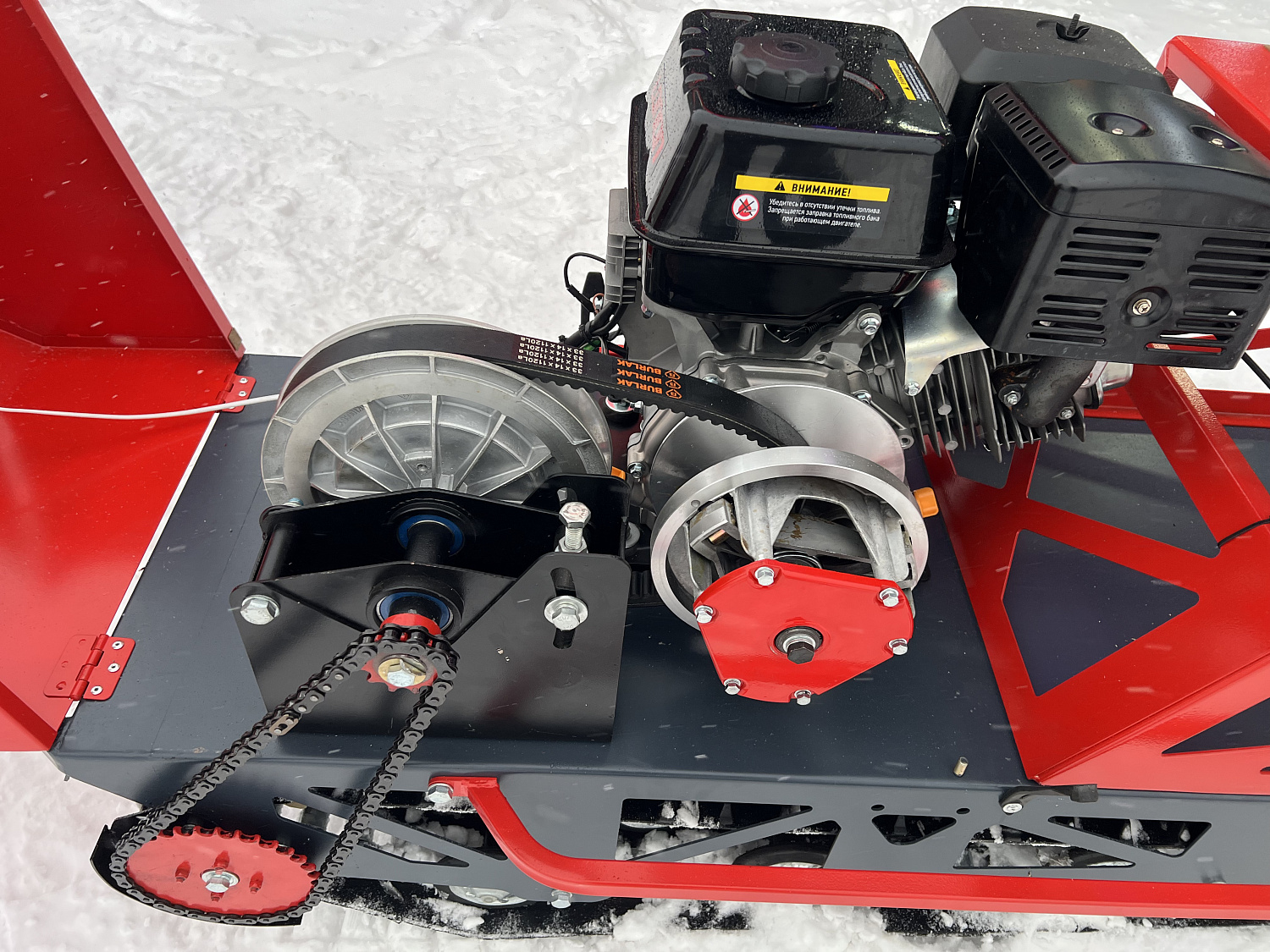 Мотобуксировщик EX-MOTO SNOWDOG S500 15л.с в Пятигорске