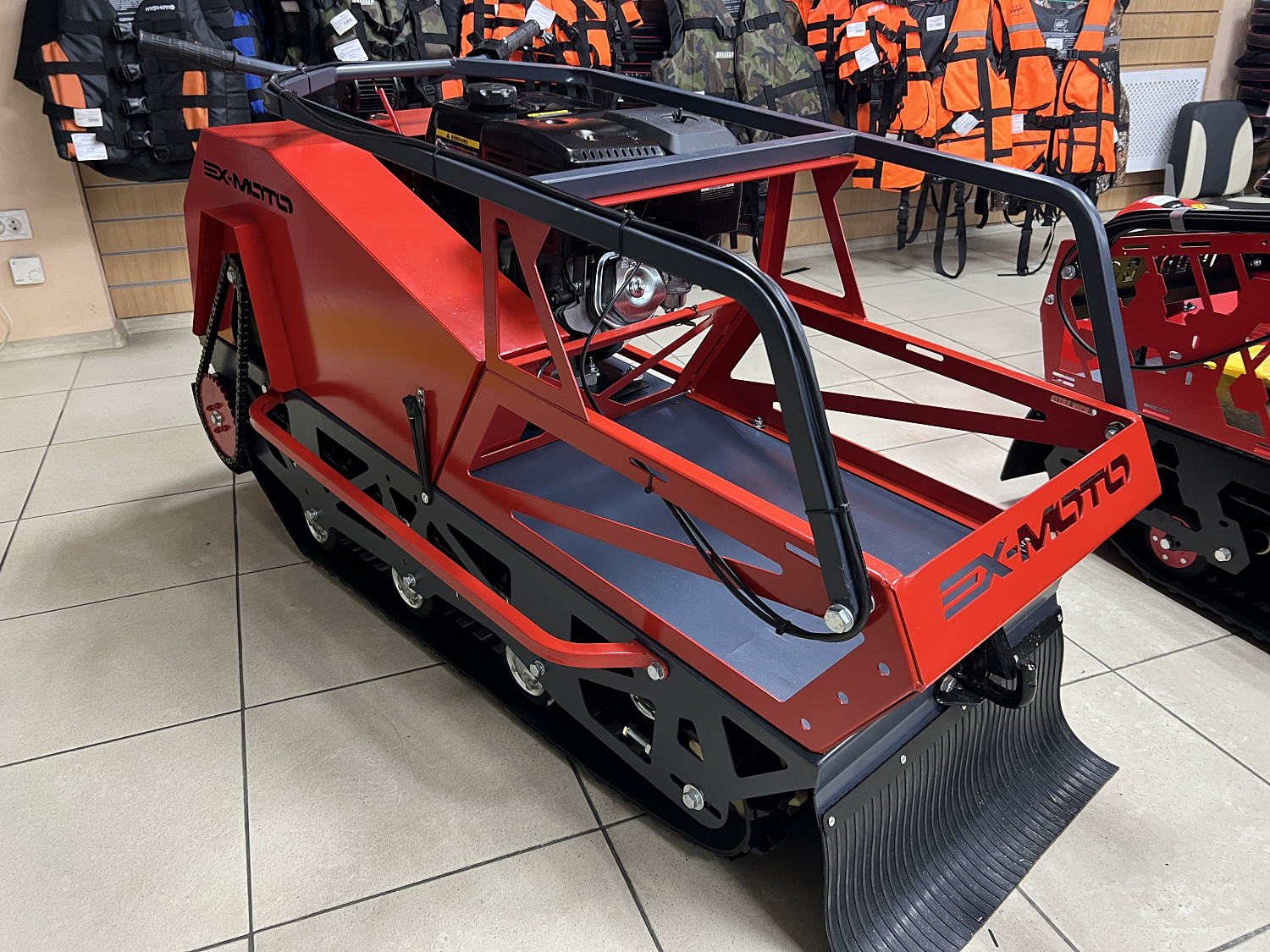 Мотобуксировщик EX-MOTO SNOWDOG S500 15л.с в Пятигорске