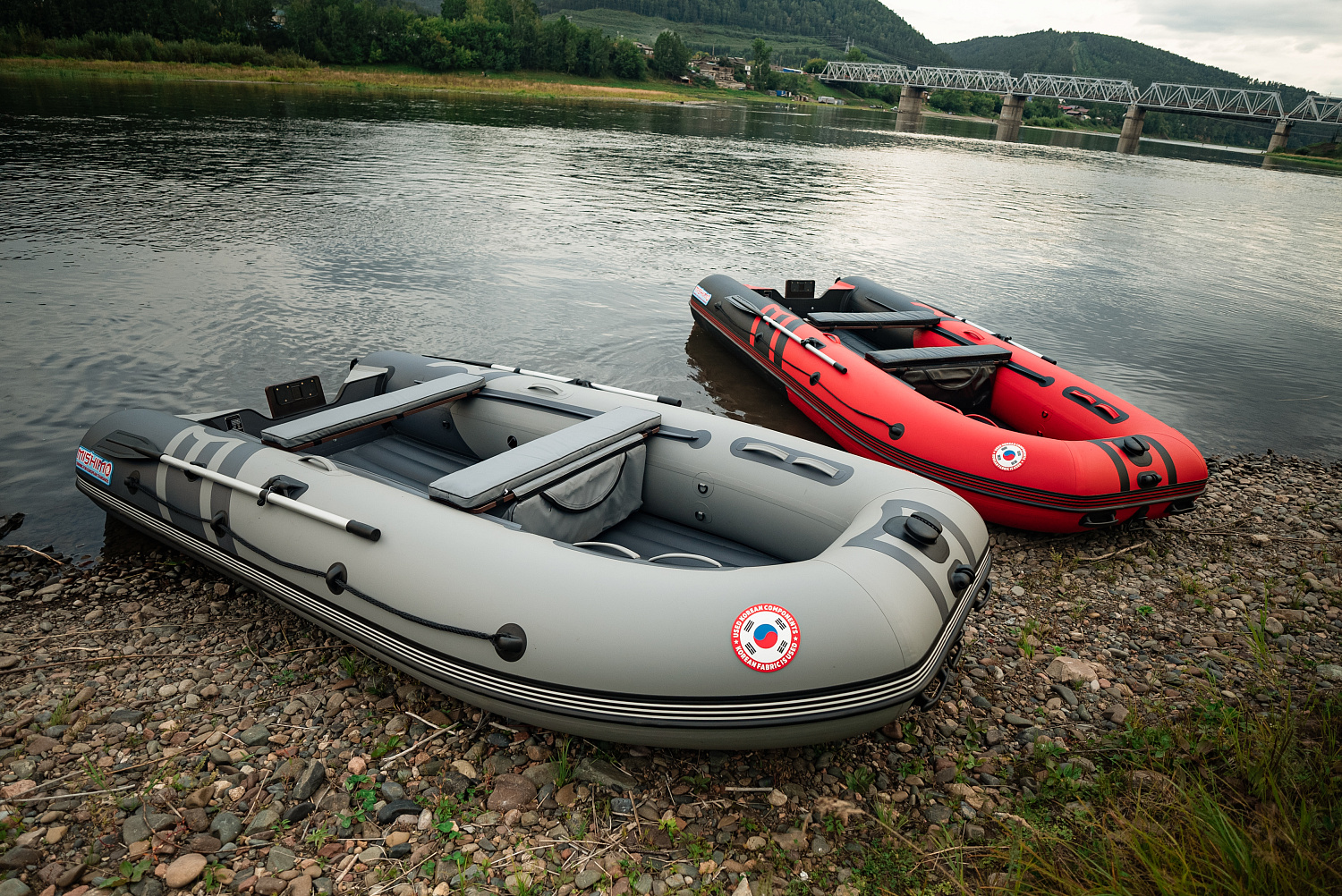 Лодка MISHIMO RIVER JET 390 под водомет в Пятигорске